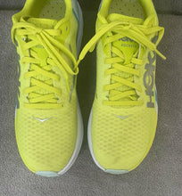 Load image into Gallery viewer, HOKA ONE Rocket X Running Shoes Blue Glass Evening Primrose Size 10 Women, 9 Men