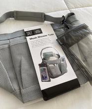 Load image into Gallery viewer, SALT Mesh Shower Tote in Grey