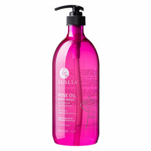 Load image into Gallery viewer, Luseta Rose Oil Body Wash for Dry Skin Women 33.8oz, Women Body Wash Smell Good Hydrating Shower Gel for Nourishing Essential Body Care, Sulfate &amp; Paraben Free Itch, Ringworm, Shower Gel for Women/Men