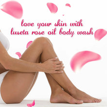 Load image into Gallery viewer, Luseta Rose Oil Body Wash for Dry Skin Women 33.8oz, Women Body Wash Smell Good Hydrating Shower Gel for Nourishing Essential Body Care, Sulfate &amp; Paraben Free Itch, Ringworm, Shower Gel for Women/Men