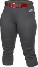 Load image into Gallery viewer, Rawlings | Women's No Zip Yoga Pants | Graphite | Medium