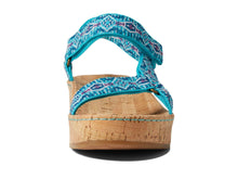 Load image into Gallery viewer, BORN Female Adult Women 7 BR0035413 Turquoise Fabric