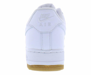 Men's Nike Air Force 1 '07 White/White-Gum Light Brown (DJ2739 100) - 12.5