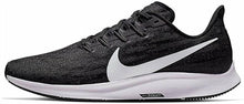 Load image into Gallery viewer, Nike Men&#39;s Air Zoom Pegasus 36 Running Shoe, Black/Thunder Grey, 7 D(M) US
