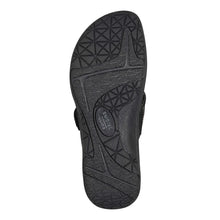 Load image into Gallery viewer, Earth Origins Womens Shantel Leather Slip On Slide Sandals Black 11 Medium (B,M)