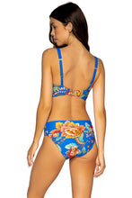 Load image into Gallery viewer, Sunsets Taylor Bralette Swim Top, Enchanted, 40F/38G/36H
