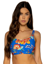 Load image into Gallery viewer, Sunsets Taylor Bralette Swim Top, Enchanted, 40F/38G/36H