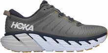 Load image into Gallery viewer, HOKA ONE ONE Mens Gaviota 3 Textile Synthetic Charcoal Gray Ombre Blue
