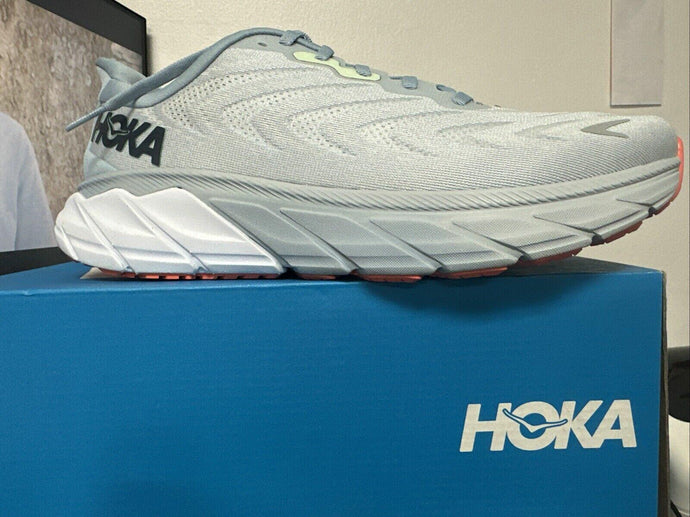 Hoka One One Arahi 5 Running Shoes Blue Fog / Provincial Blue Women's US 11