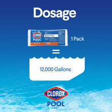 Load image into Gallery viewer, Clorox Pool&amp;Spa Shock Plus Pool Shock for Swimming Pools, 12pk