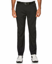 Load image into Gallery viewer, PGA TOUR Men's Flat Front Comfort Stretch 5 Pocket Golf Pant, Caviar, 34W x 30L