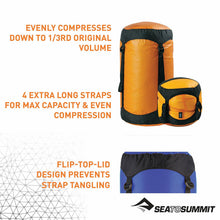 Load image into Gallery viewer, Sea to Summit Ultra-SIL Compression Sack, Ultralight Outdoor and Travel Storage, X-Small / 6 Liter, Royal Blue