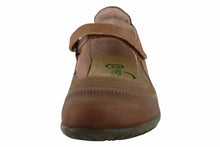 Load image into Gallery viewer, NAOT Footwear Women's Kirei Maryjane with Cork Footbed and Arch Comfort and Support - Lightweight and Perfect for Travel- Removable Footbed Brown Suede Combo