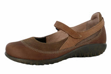 Load image into Gallery viewer, NAOT Footwear Women's Kirei Maryjane with Cork Footbed and Arch Comfort and Support - Lightweight and Perfect for Travel- Removable Footbed Brown Suede Combo