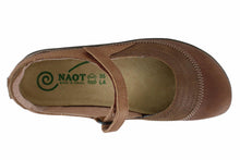 Load image into Gallery viewer, NAOT Footwear Women's Kirei Maryjane with Cork Footbed and Arch Comfort and Support - Lightweight and Perfect for Travel- Removable Footbed Brown Suede Combo