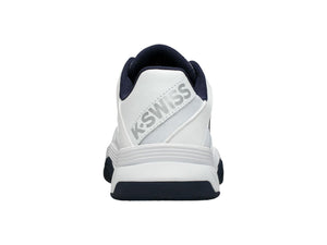 K-Swiss Men`s Court Express Tennis Shoes White and Navy (  10.5   )
