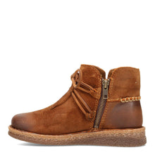 Load image into Gallery viewer, Born Womens Calyn Bootie Distressed Glazed Ginger Brown BR0027606 Size 8