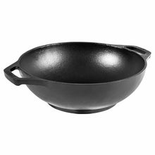 Load image into Gallery viewer, Lodge Pre-Seasoned Cast Iron Mini WOK - Dual Assist Handle - Use in the Oven, on the Stove, or on the Grill - 6.25 Inch