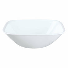 Load image into Gallery viewer, Corelle Square Pure White 22 Ounce Glass Soup/Cereal Bowl (Set of 4)