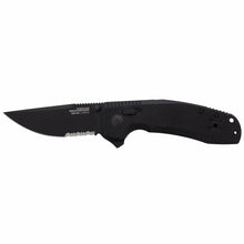 Load image into Gallery viewer, SOG-TAC XR Blackout Partially Serrated