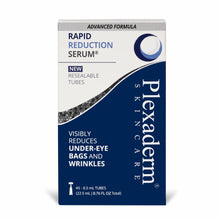 Load image into Gallery viewer, Plexaderm Rapid Reduction Eye Serum, Advanced Formula - Anti Aging Serum Visibly Reduces Under-Eye Bags, Wrinkles, Dark Circles, Fine Lines &amp; Crow&#39;s Feet Instantly - Instant Wrinkle Remover for Face