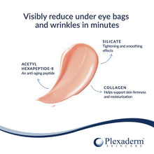 Load image into Gallery viewer, Plexaderm Rapid Reduction Eye Serum, Advanced Formula - Anti Aging Serum Visibly Reduces Under-Eye Bags, Wrinkles, Dark Circles, Fine Lines &amp; Crow&#39;s Feet Instantly - Instant Wrinkle Remover for Face