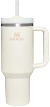 Load image into Gallery viewer, Stanley Quencher H2.0 Tumbler with Straw 40 oz | Flowstate 3-Position Lid | Cup Holder Compatible for Travel | Insulated Stainless Steel Cup | BPA-Free | Cream