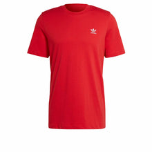 Load image into Gallery viewer, adidas Originals Men&#39;s Trefoil Essentials T-Shirt, Better Scarlet, Large