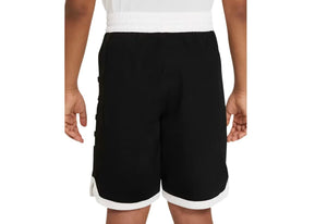 Nike Dri-FIT Elite Big Kids' (Boys') Basketball Shorts (Black/White) Size XL