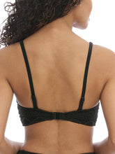 Load image into Gallery viewer, Freya Sundance Concealed Underwire Bralette Bikini Top (4000) Black
