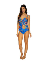 Load image into Gallery viewer, Sunsets Crossroads Tankini Women's Swimsuit Top with Underwire, Enchanted, 34DD