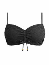 Load image into Gallery viewer, Freya Sundance Concealed Underwire Bralette Bikini Top (4000) Black