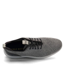 Load image into Gallery viewer, Cole Haan Men's Grand Plus Essex Distance Oxford, Black Knit/White, 9.5