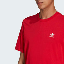 Load image into Gallery viewer, adidas Originals Men&#39;s Trefoil Essentials T-Shirt, Better Scarlet, Large