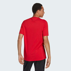 adidas Originals Men's Trefoil Essentials T-Shirt, Better Scarlet, Large