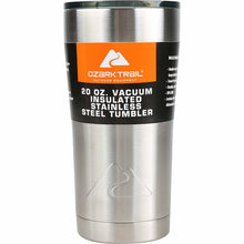 Load image into Gallery viewer, Ozark Trail Double-Wall Vacuum-Sealed Tumbler, 20 oz