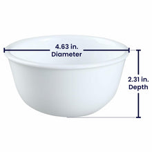 Load image into Gallery viewer, Corelle Livingware Winter Frost White 11-Oz Dessert Bowl (Set of 4) by Corelle Coordinates