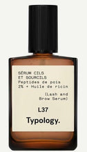 Load image into Gallery viewer, Typology Eyebrow &amp; Eyelash Serum with 2% Pea Peptides + Castor Oil &amp; Complimentary Sheet Masque
