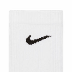 Nike Men's Dry 3 Pack Everyday Cushion Crew Training Socks White Size Large