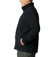 Load image into Gallery viewer, Columbia Men's Fast Trek II Full Zip Fleece Jacket, Black, Medium