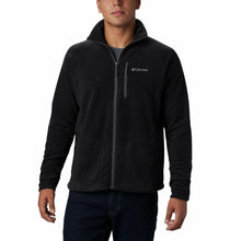 Load image into Gallery viewer, Columbia Men's Fast Trek II Full Zip Fleece Jacket, Black, Medium