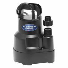 Load image into Gallery viewer, Superior Pump 1/4HP Oil-Free Submersible Multi Use Pool Hot Tub Basement Water Pump