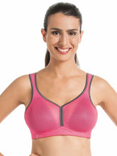 Load image into Gallery viewer, Anita Active Air Control Wire Free Sports Bra (5544) 38F/Pink/Anthracite