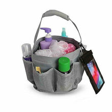 Load image into Gallery viewer, SALT Mesh Shower Tote in Grey