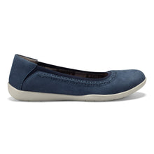 Load image into Gallery viewer, Earth Origins Women's Fable Slip-On Leather Flat for Work, Casual, Everyday - Blueberry - 8.5 Narrow