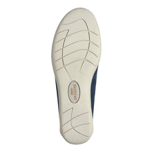 Load image into Gallery viewer, Earth Origins Women's Fable Slip-On Leather Flat for Work, Casual, Everyday - Blueberry - 8.5 Narrow