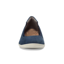 Load image into Gallery viewer, Earth Origins Women's Fable Slip-On Leather Flat for Work, Casual, Everyday - Blueberry - 8.5 Narrow