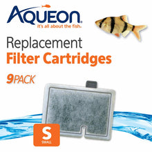 Load image into Gallery viewer, Aqueon Replacement Filter Cartridges Small - 9 Pack