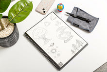 Load image into Gallery viewer, Rocketbook Core Reusable Spiral Notebook, Letter Size 8.5x11, Flow State - Dotted Pages, App-Connected, Erasable, Durable Cover, Ideal for School, Work, and Creative Projects