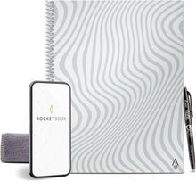 Load image into Gallery viewer, Rocketbook Core Reusable Spiral Notebook, Letter Size 8.5x11, Flow State - Dotted Pages, App-Connected, Erasable, Durable Cover, Ideal for School, Work, and Creative Projects